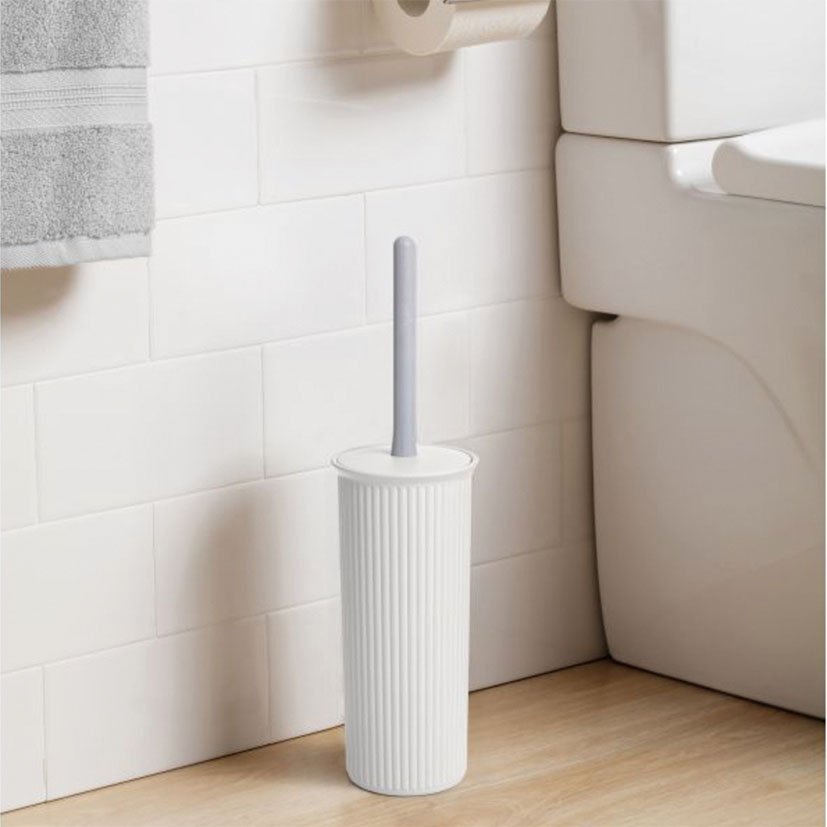 Escobilla WC Baobab BCO Pergamon TATAY 10X38 Cm Blanco baño - Imagen 2