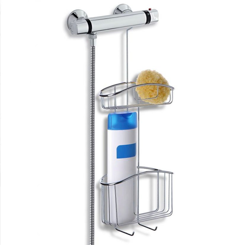 Cestillo 2 Alturas C/colgador CR TATAY 22X8 5X60 Cm Inox cesta - Imagen 3