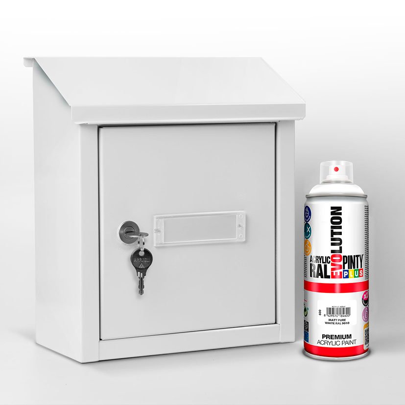Pintura SPRAY Acrilica Blanco MATE 400 ML Pintyplus 400 ML color - Imagen 3
