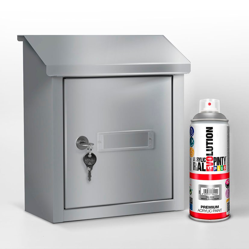 Pintura SPRAY Acrilica Aluminio BR 400 ML Pintyplus 400 ML color - Imagen 3
