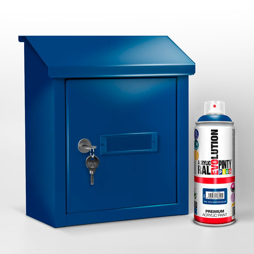 Pintura SPRAY Acrilica AZUL OSCUR 400 ML Pintyplus 400 ML color - Imagen 3