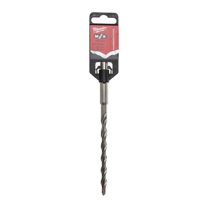 BROCA Sds-plus M2 8X160 Milwaukee - Imagen 2