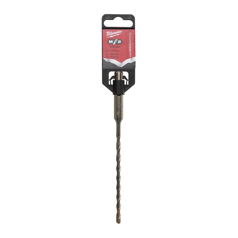 BROCA Sds-plus M2 5X160 Milwaukee - Imagen 2