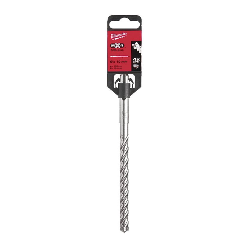 BROCA Sds-plus MX4 10X165 Milwaukee - Imagen 2