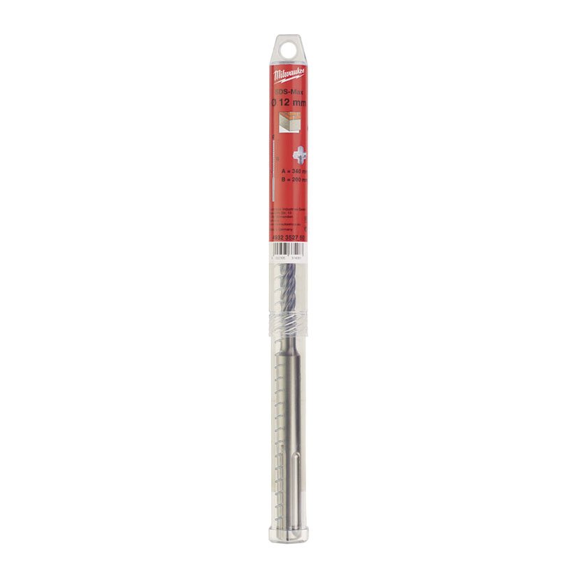 BROCA Sds-max MX4 4 FILOS 12X340 Milwaukee 12X340 Mm - Imagen 2