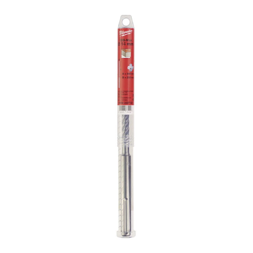 BROCA Sds-max MX4 4 FILOS 14X340 Milwaukee 14X340 Mm - Imagen 2