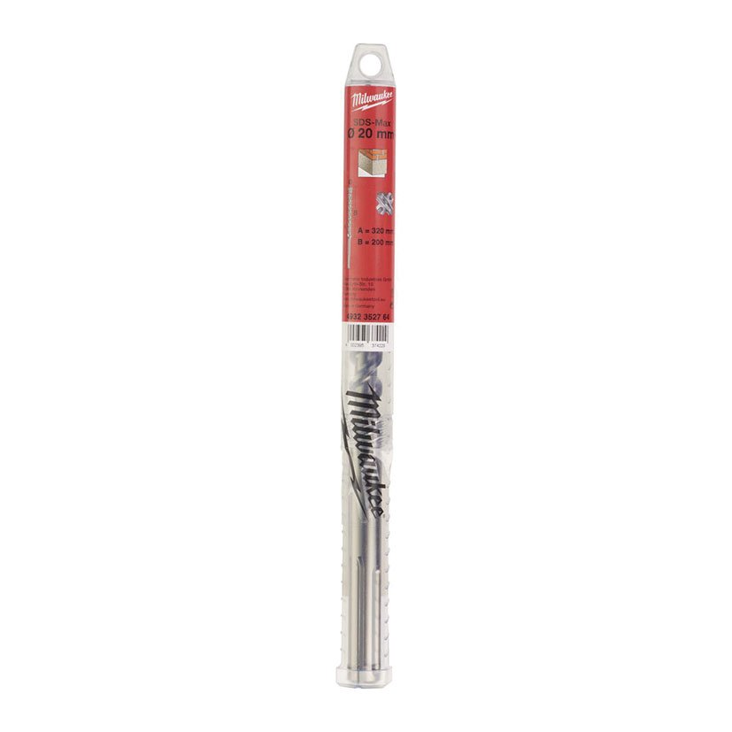 BROCA Sds-max MX4 4 FILOS 20X320 Milwaukee 20X320 Mm - Imagen 2