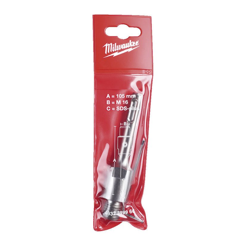 Husillo Sds-plus 105 MM TLL DIN 913 M 6X8 Milwaukee 105 MM sierra corona - Imagen 2