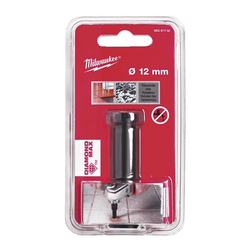 BROCA Diamantada M14 12 MM Milwaukee 12 MM - Imagen 2