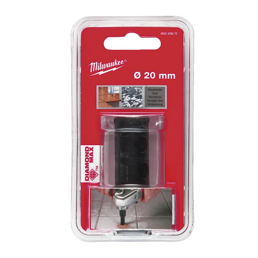 BROCA Diamantada M14 20 MM Milwaukee 20 MM - Imagen 2