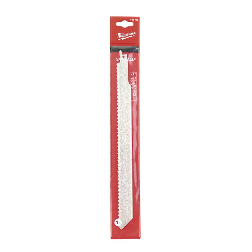 HOJA SABLE INOX 300 MM 6 TPI MAT Congel Milwaukee 300 MM sierra corona - Imagen 2