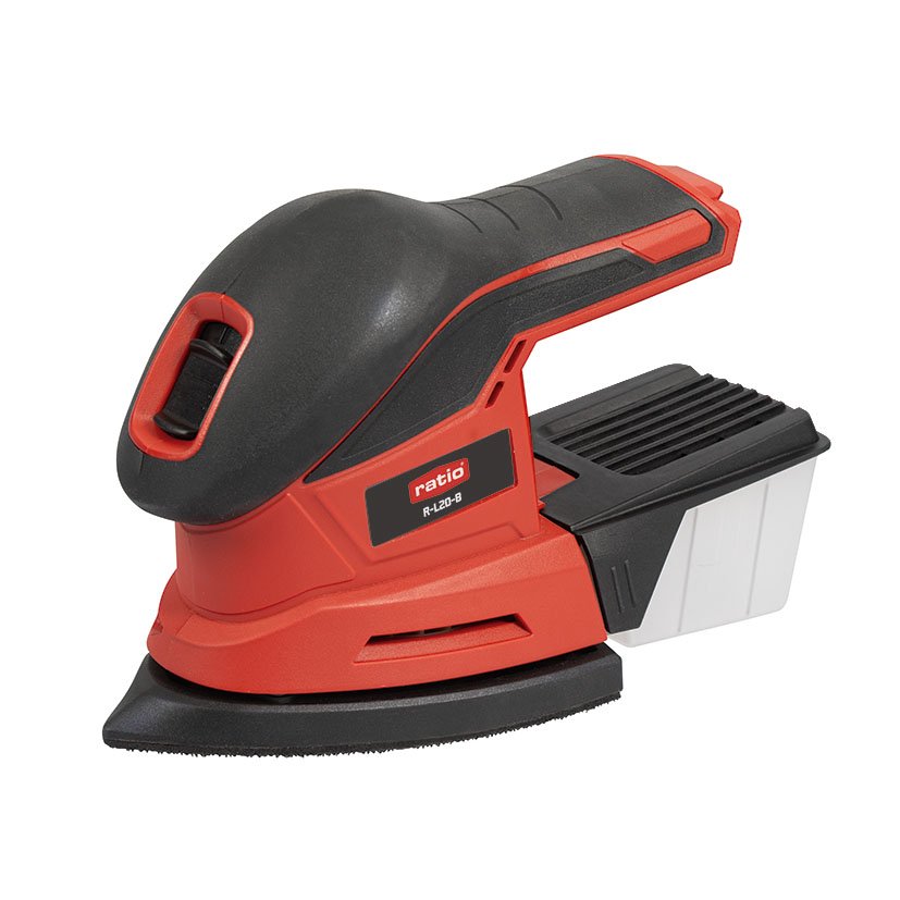 Lijadora TIPO MOUSE R-L20-B RATIO Proseries 148X148X100 Mm 18 V - Imagen 6