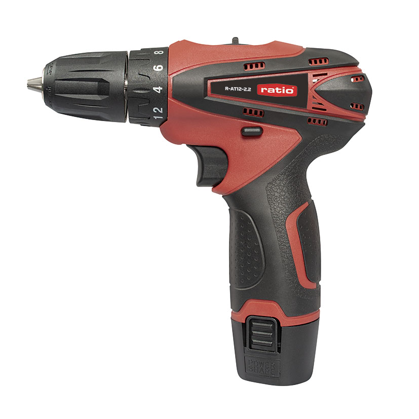 Taladro Atornillador A BAT R-AT12-2 2 RATIO Proseries 2X2 12 V batería - Imagen 2