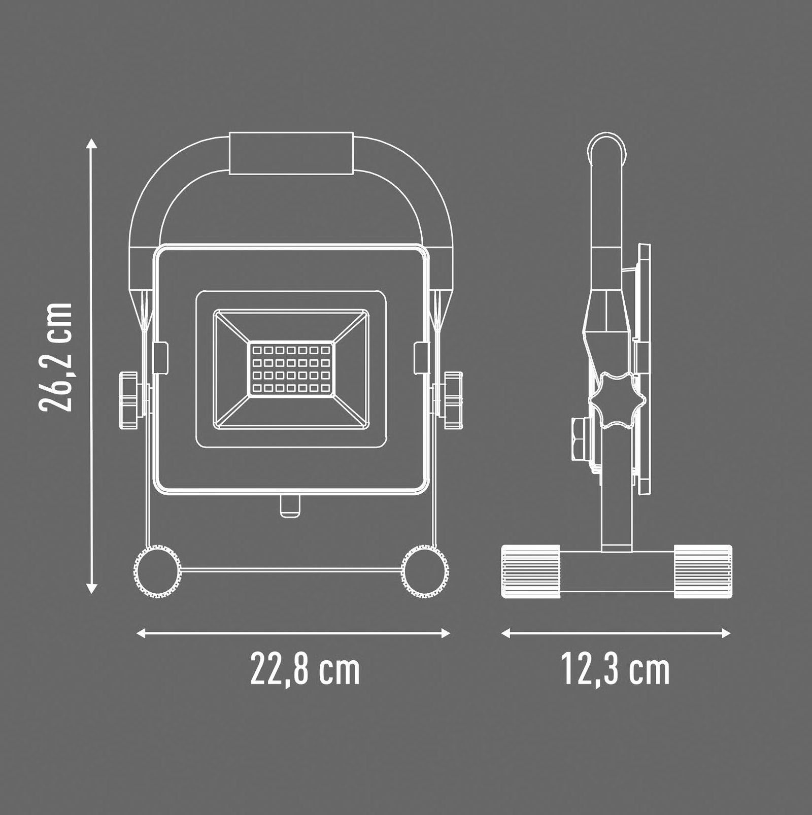 FOCO LED ALTA Potenc 50 W Workline 5000K RATIO 50 W 1X50 lámpara trabajo - Imagen 3