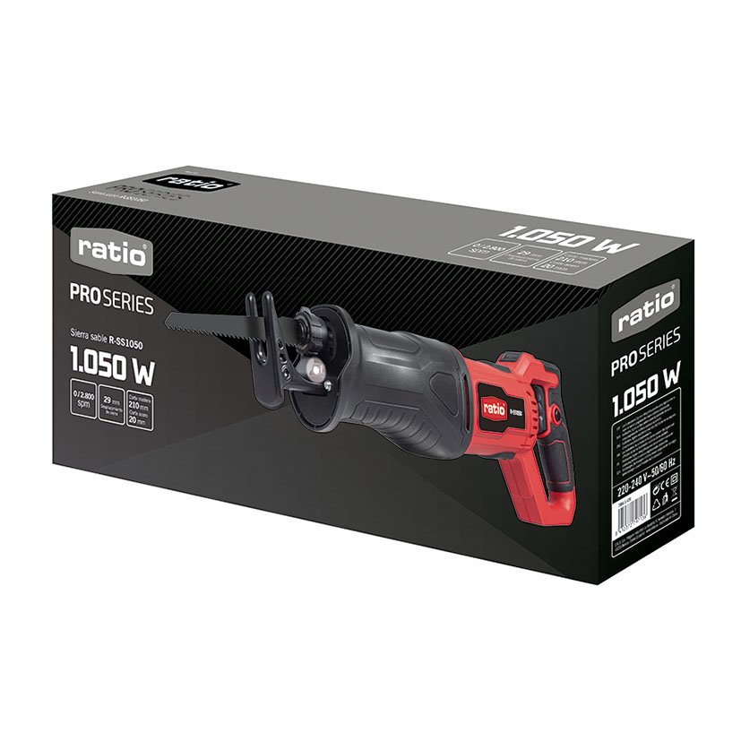 Sierra DE SABLE RSS1050 RATIO Proseries 050 W 4 Kg portátil aluminio - Imagen 3