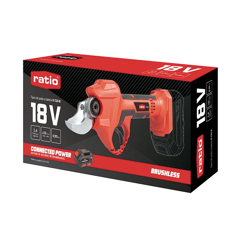 Tijera DE PODA RT20-B 18 V RATIO 18 V eléctrica - Imagen 5