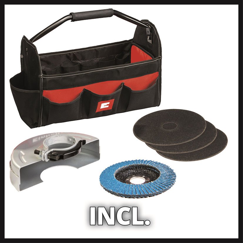 KIT Amoladora 125 MM/850 W Tc-agua Einhell 125 MM - Imagen 2