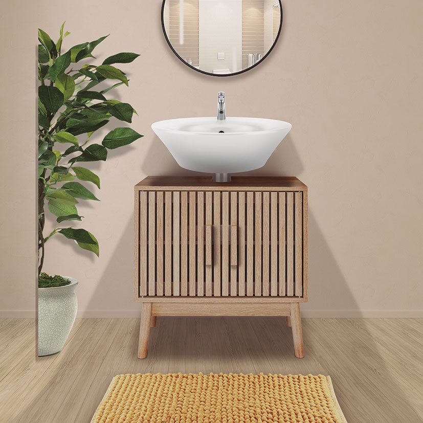 Mobiliario KLAUS Mueble Lavabo 60X 30X70 60X30X70 Cm conjunto baño - Imagen 3