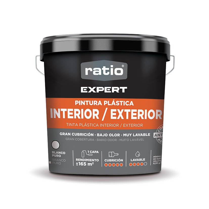 Pintura PL Int/ext RATIO Expert 15 L interior - Imagen 2