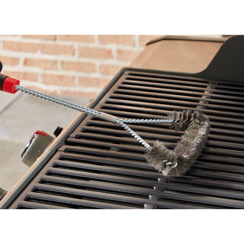 Cepillo EN T 46 CM Cerdas INOX barbacoa - Imagen 2