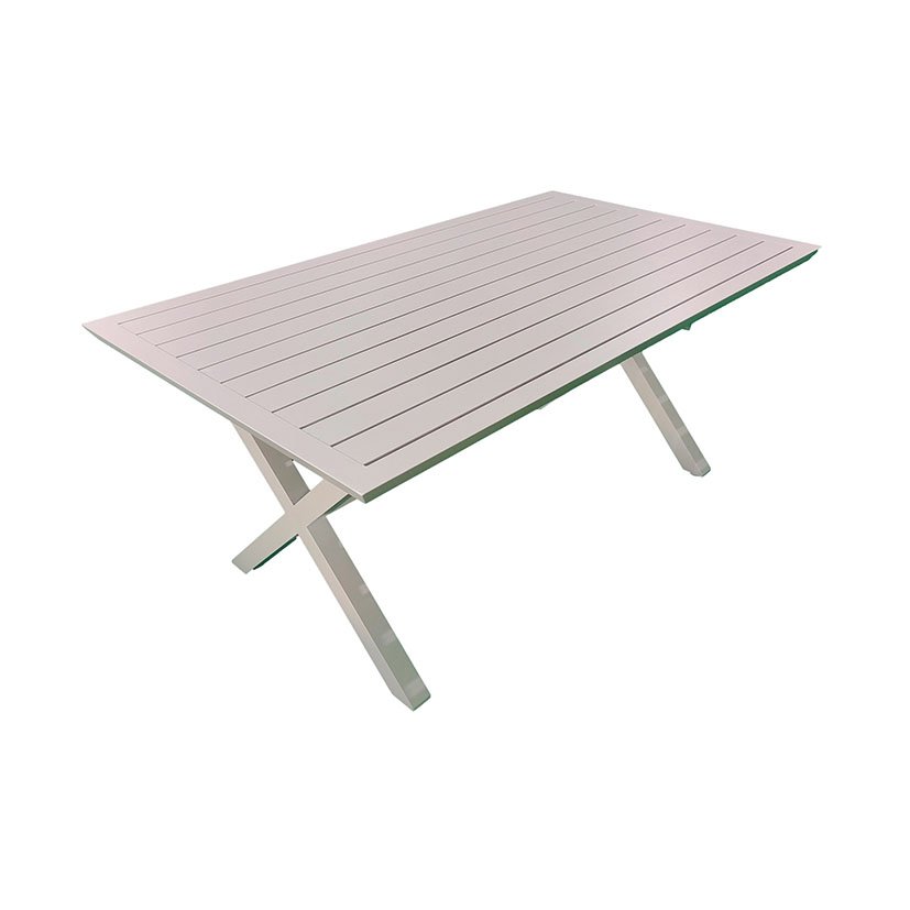 CONJ ALUM SOFA+2 SILL+2 Pufs+mesa ALTA 176X68 6X101 Cm mueble metal - Imagen 4