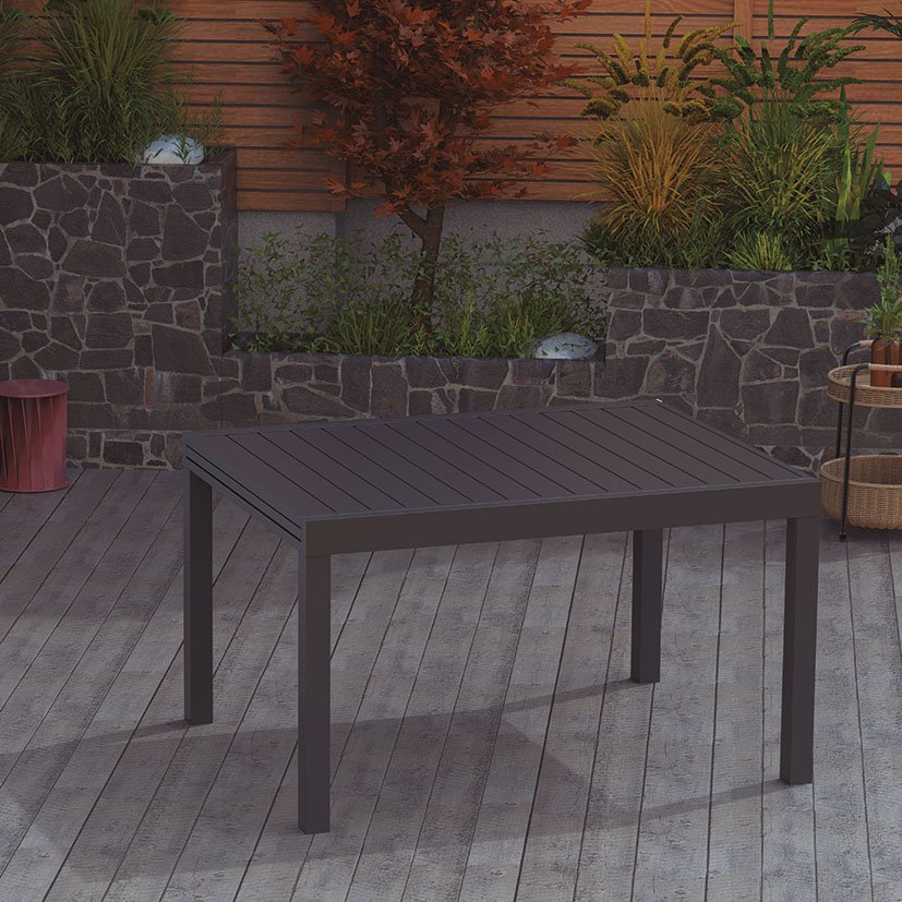 MESA Extensible 130/260X100H76 CM 260X100X76 Cm mueble metal - Imagen 2