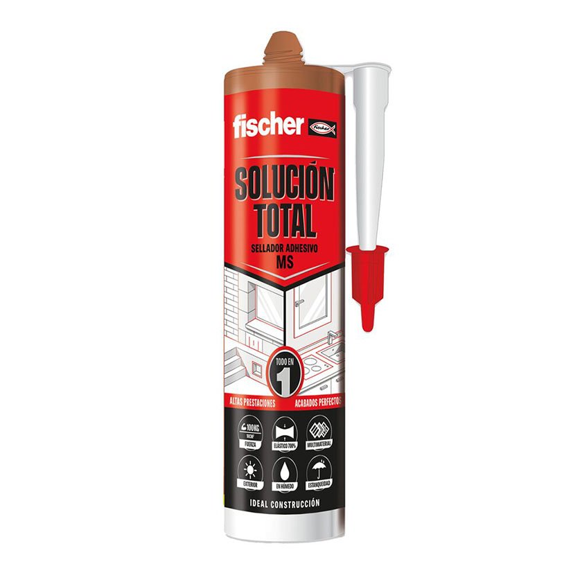 ADH Sellador S T Fischer Marron 290 ML Marrón adhesivo - Imagen 6