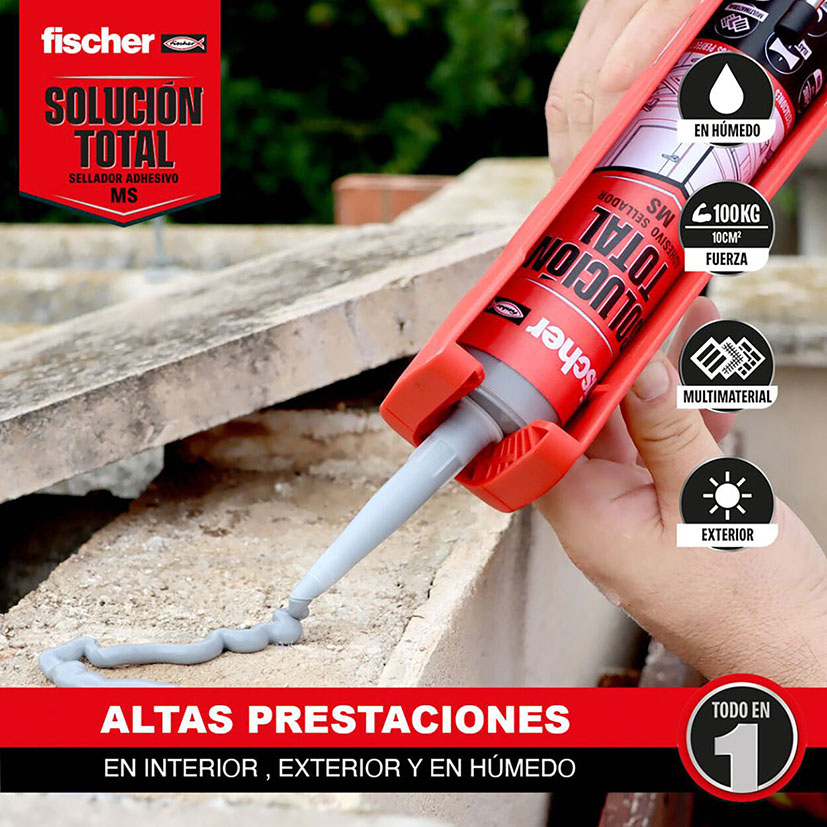 ADH Sellador S T Fischer Cristal 290 ML adhesivo - Imagen 3