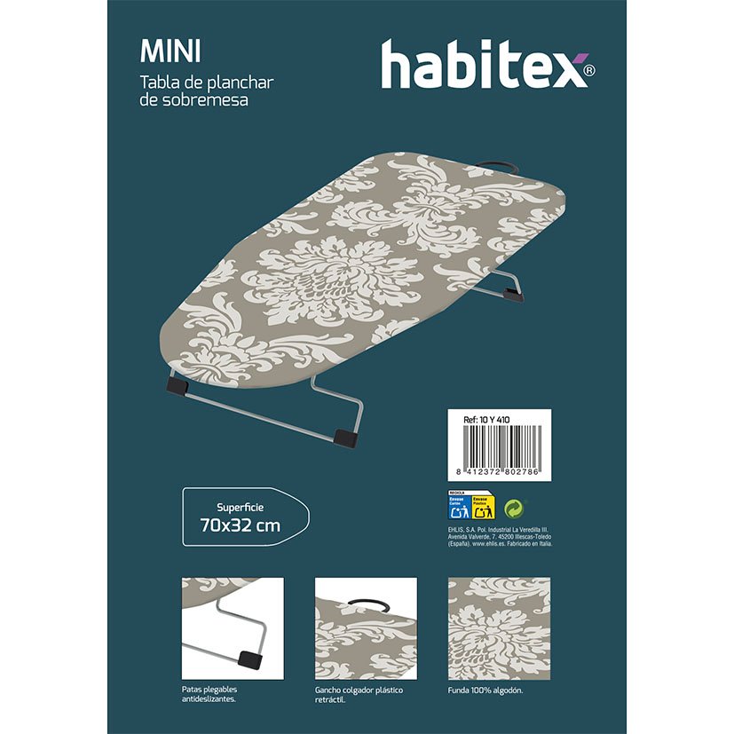 TABLA Planchar MINI 70X32 CM Habitex - Imagen 2