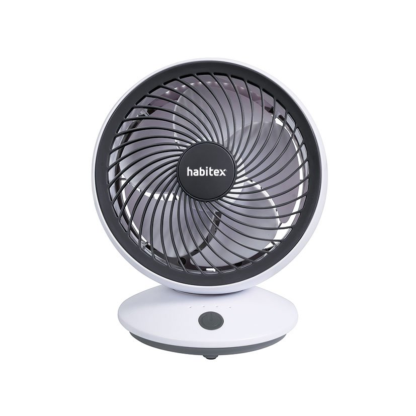 Ventilador MESA USB Bateria Habitex VM03 18X16X22 Cm 5 W - Imagen 2