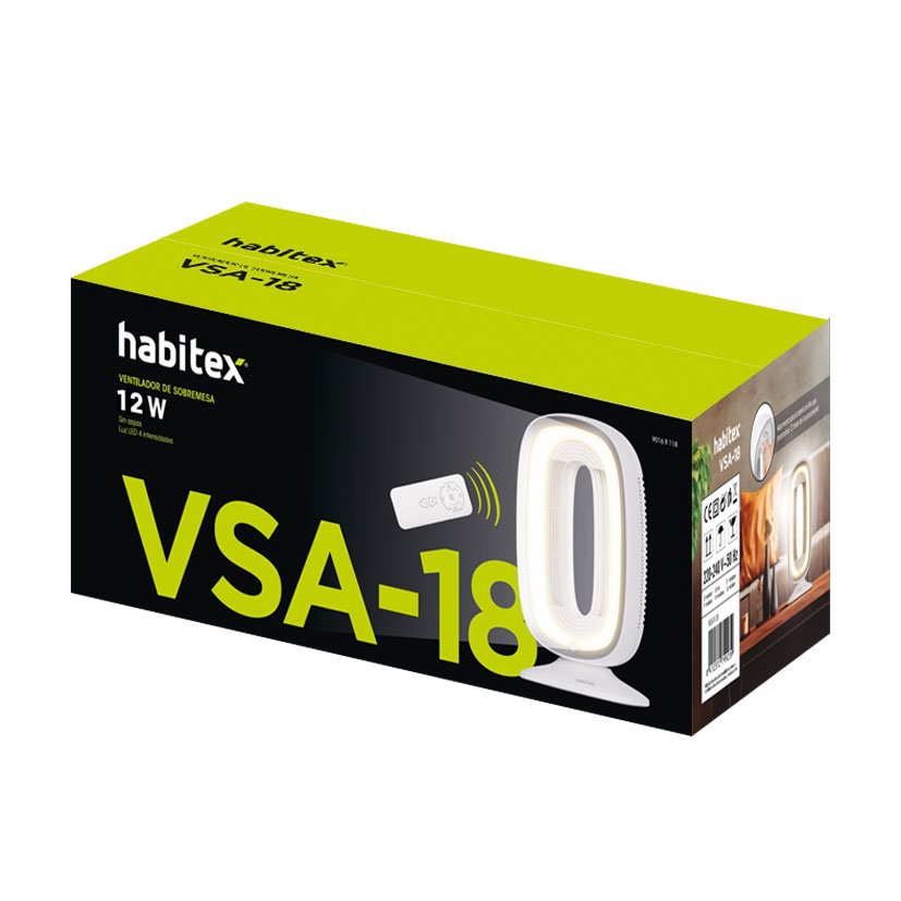 Ventilador DE MESA SIN ASPAS LED Habitex 5X41 Cm 22 W - Imagen 7