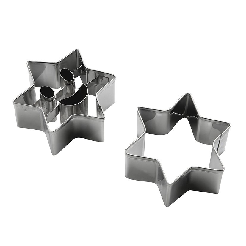 Moldes Cortadores Galletas FM Fackelmann 6X6X3 Cm pastel - Imagen 3