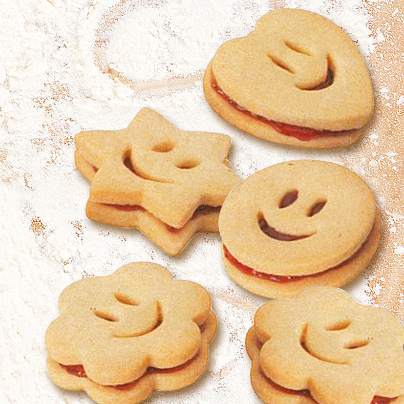 Moldes Cortadores Galletas FM Fackelmann 6X6X3 Cm pastel - Imagen 6