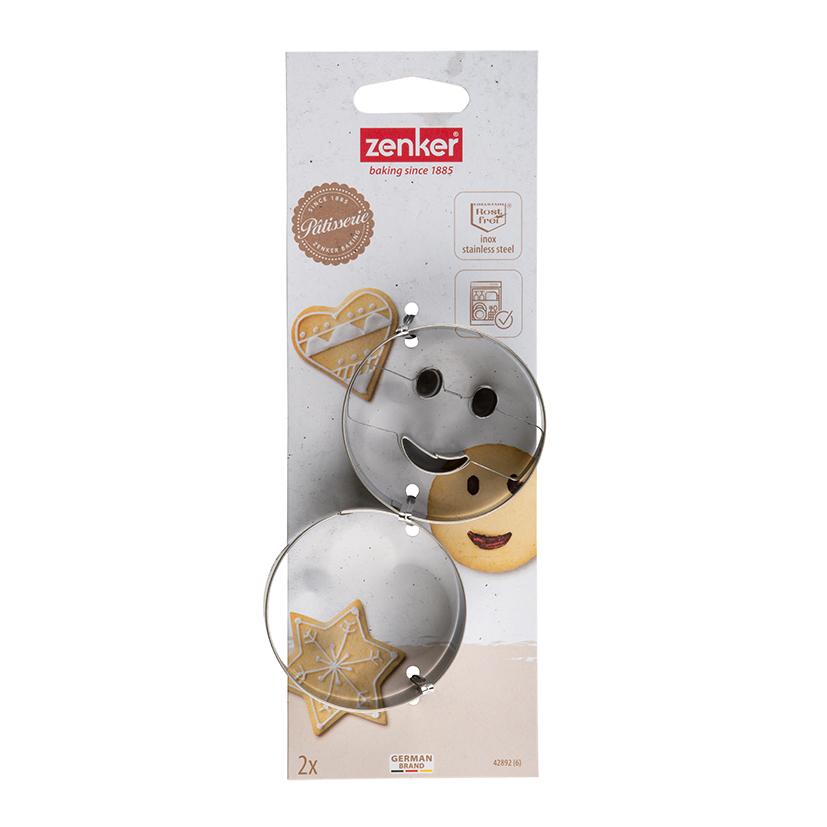Moldes Cortadores Galletas FM Fackelmann 6X6X3 Cm pastel - Imagen 7
