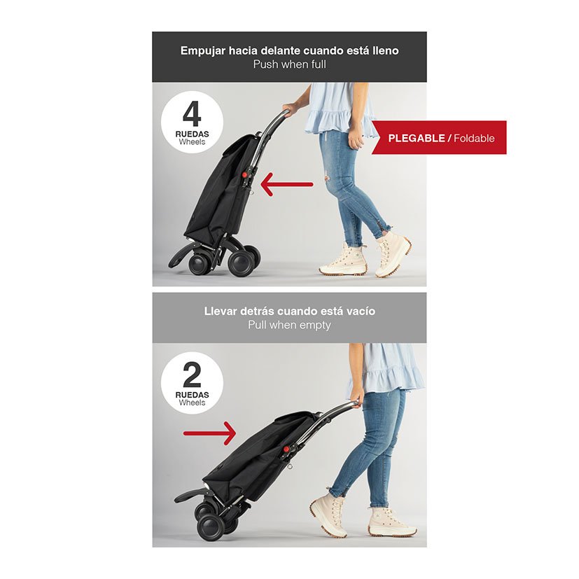 CARRO Compra I-MAX TWEED 4 GRIS Rolser bolsa - Imagen 19