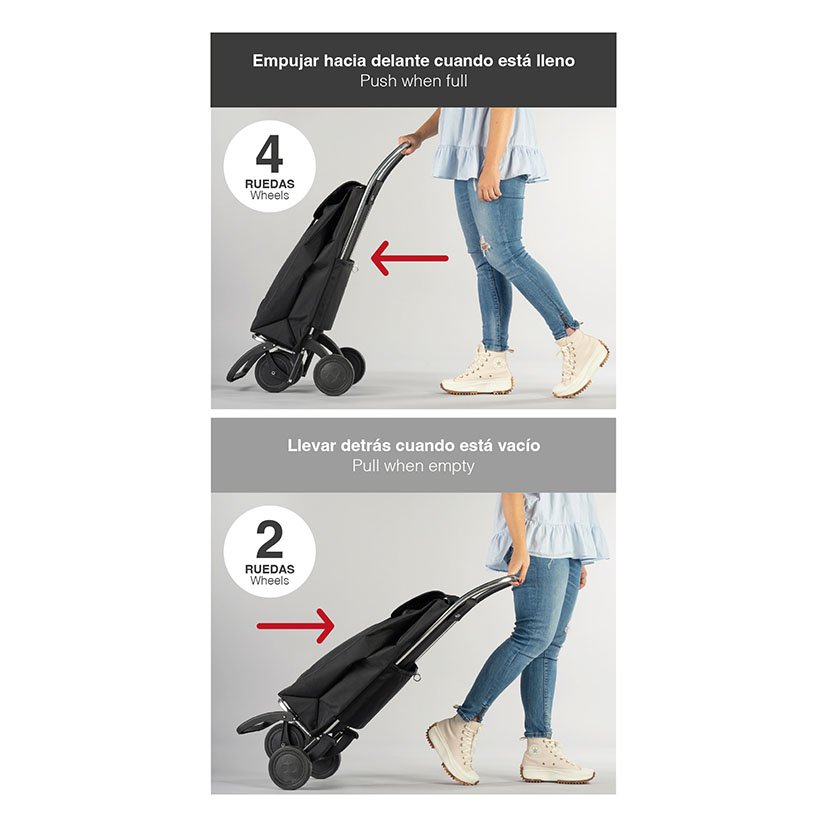 CARRO Compra I-MAX LOGOS 4 ROJO Rolser bolsa - Imagen 15