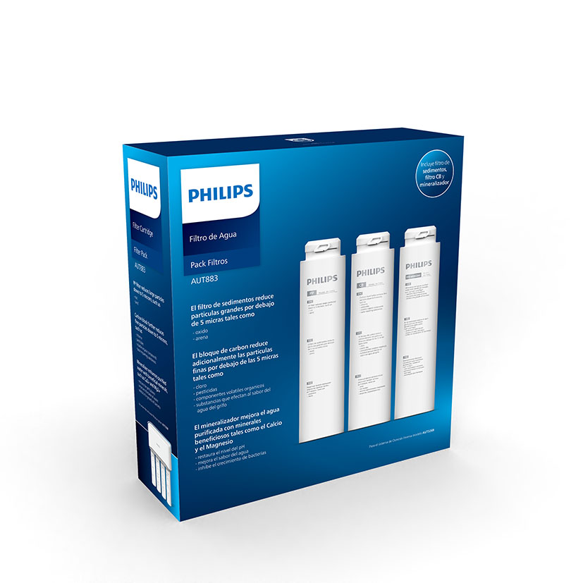 Recambio Filtro Osmosis Cb+pp+m Philips equipo ósmosi - Imagen 2