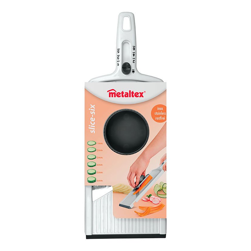 Cortaverduras Slice-six Metaltex 12X2 5X32 Cm procesado alimento - Imagen 9