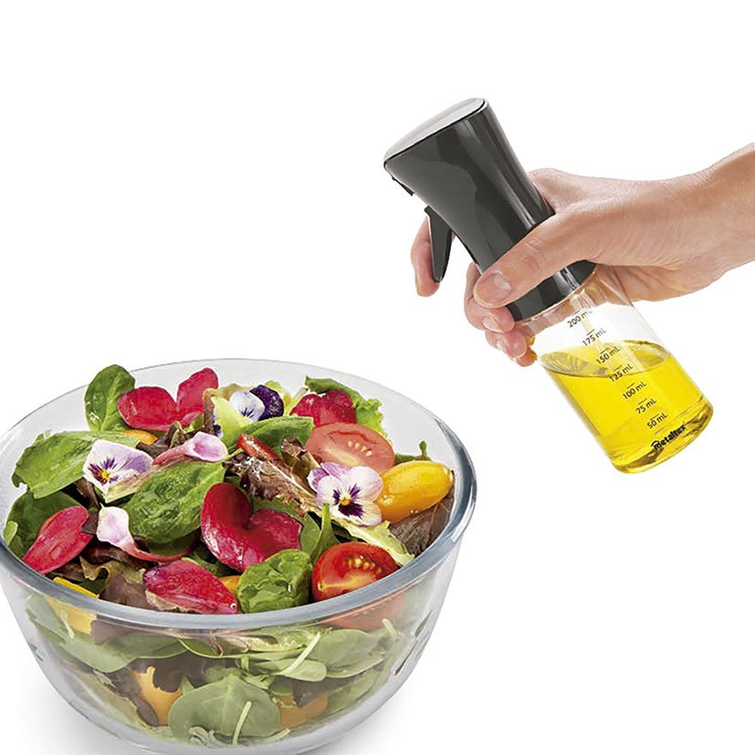 SPRAY Pulverizador Aceite 200 ML Metaltex 200 ML 5X20 Cm aceitera vinagrera - Imagen 2