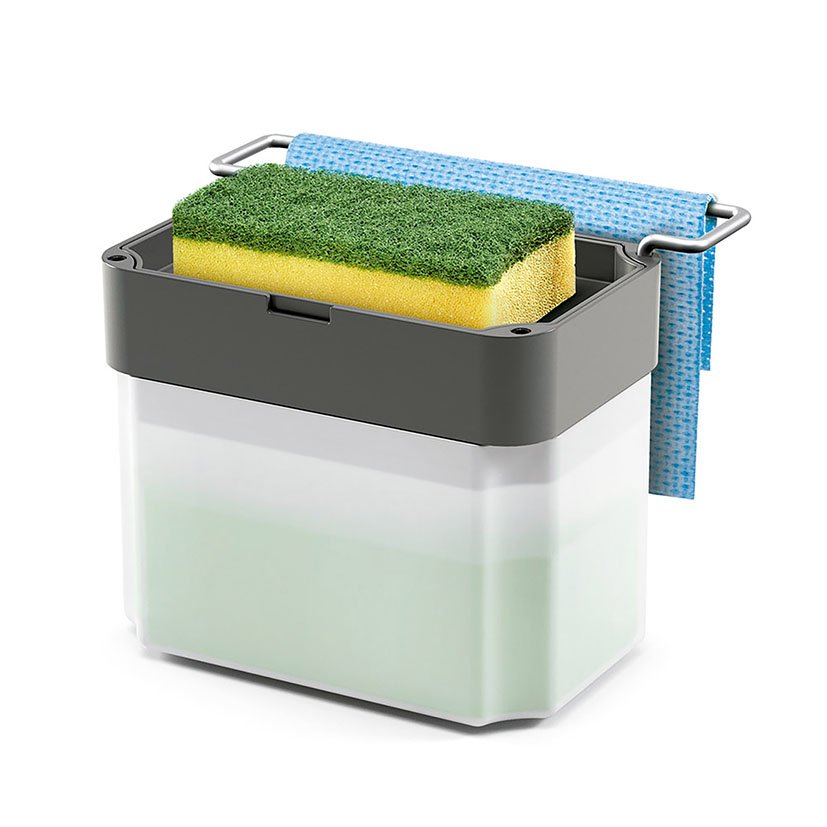 Dispensador JABON Sponge TEX Metaltex 17X12X22 Cm 750 Ml limpieza - Imagen 4