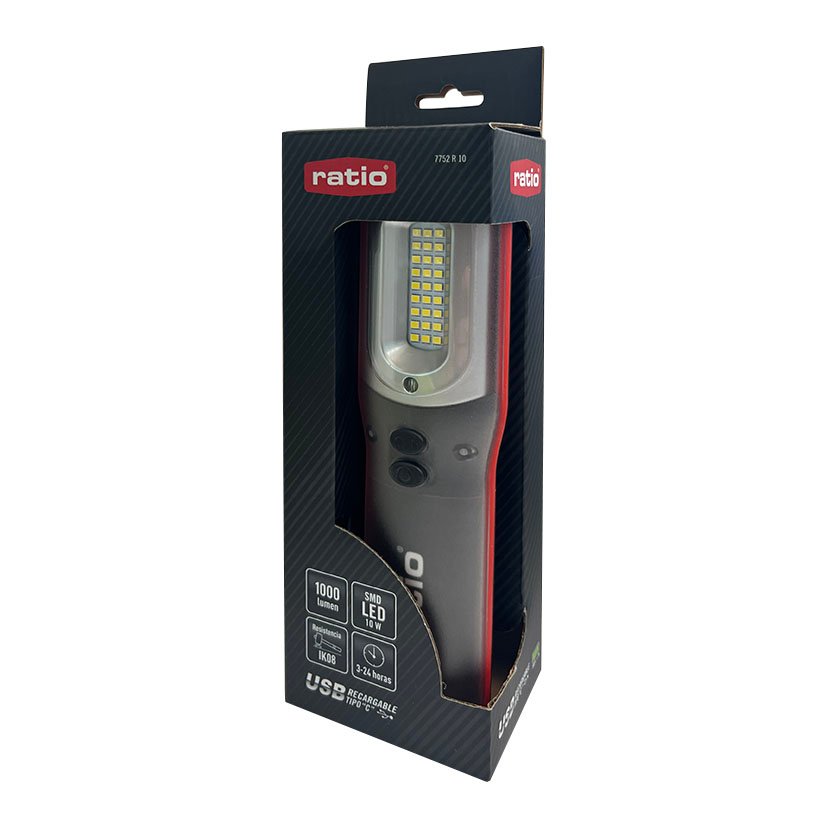 Linterna LED Plegable CON CARGA USB RATIO - Imagen 2