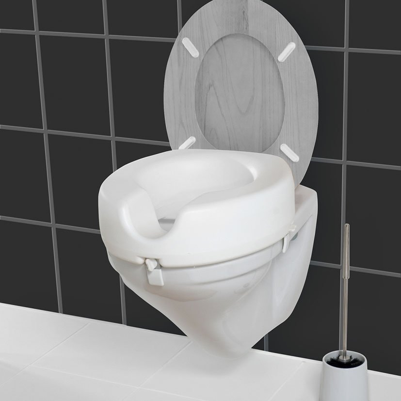 SERIE Secura Alzador WC Plastico UNIV Wenko 5X44X17 Cm - Imagen 2