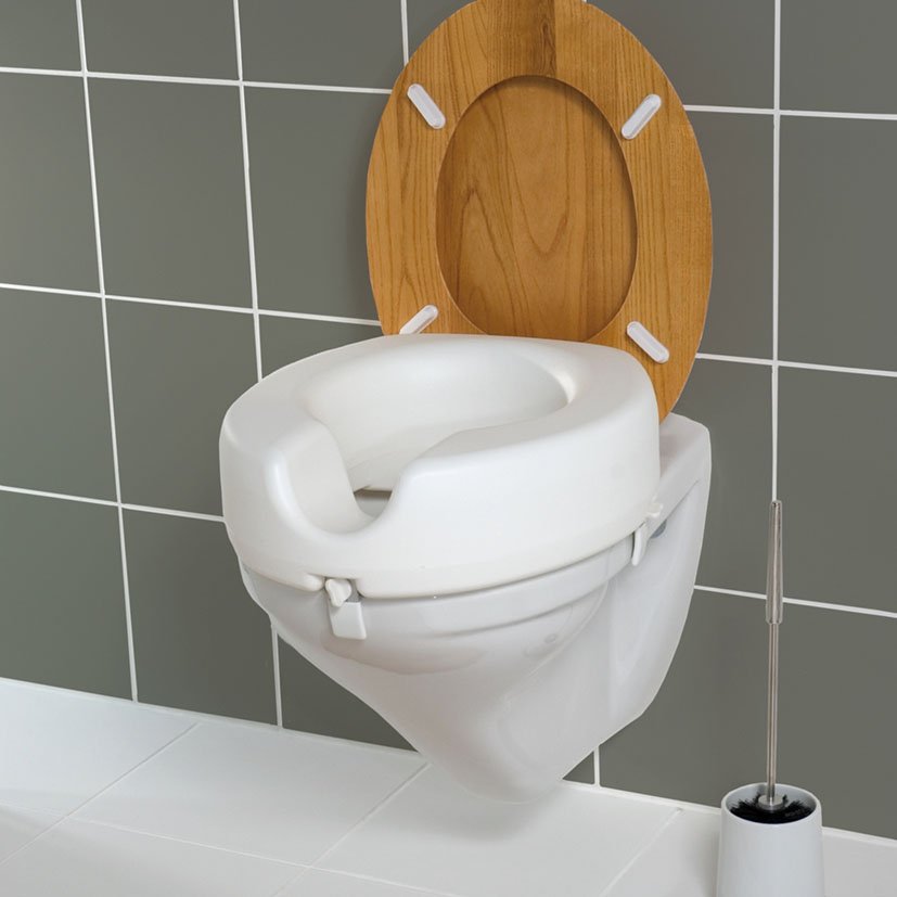 SERIE Secura Alzador WC Plastico UNIV Wenko 5X44X17 Cm - Imagen 3