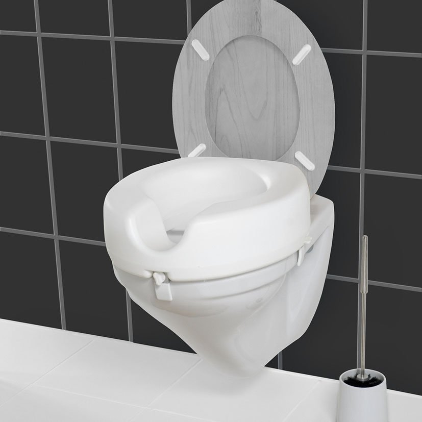 SERIE Secura Alzador WC Plastico UNIV Wenko 5X44X17 Cm - Imagen 4