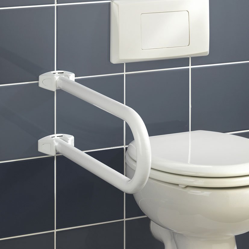 SERIE Secura BARRA Seguridad Plegable Wenko 53X10X21 Cm asidero - Imagen 3