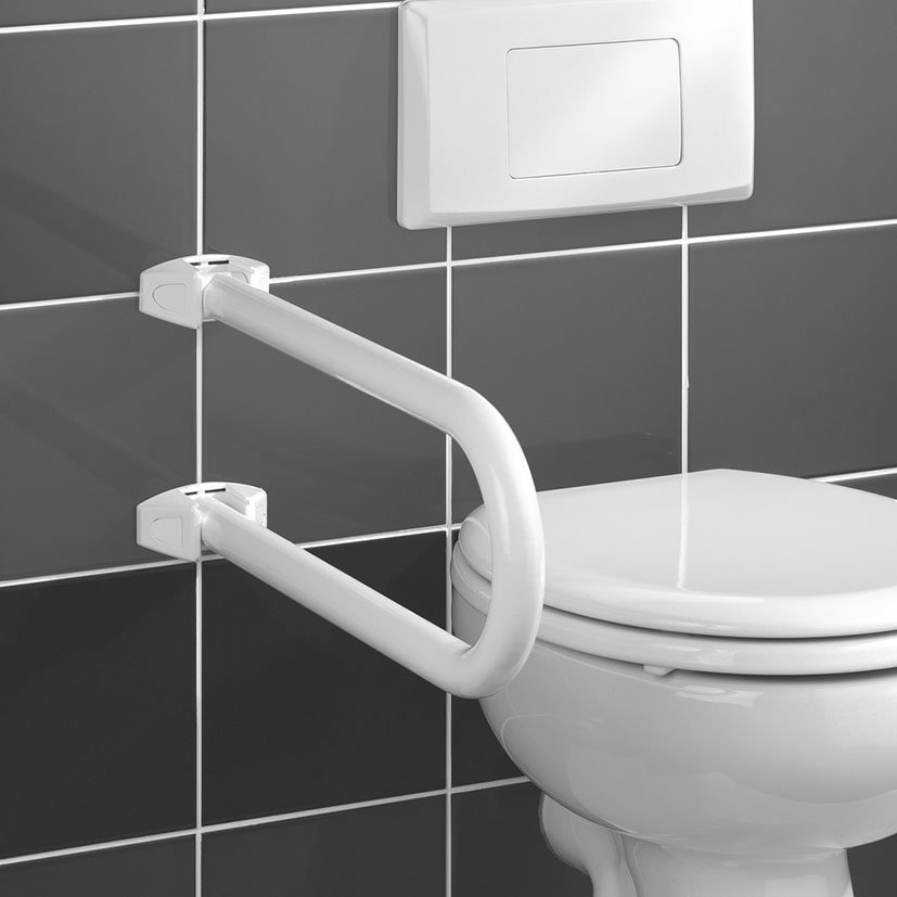 SERIE Secura BARRA Seguridad Plegable Wenko 53X10X21 Cm asidero - Imagen 8