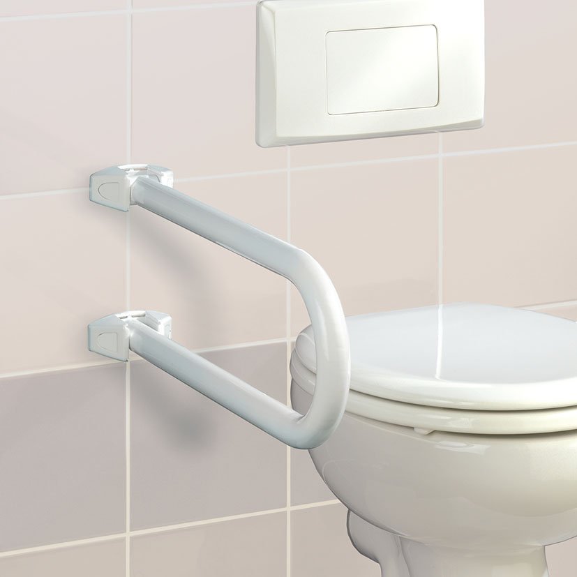 SERIE Secura BARRA Seguridad Plegable Wenko 53X10X21 Cm asidero - Imagen 13