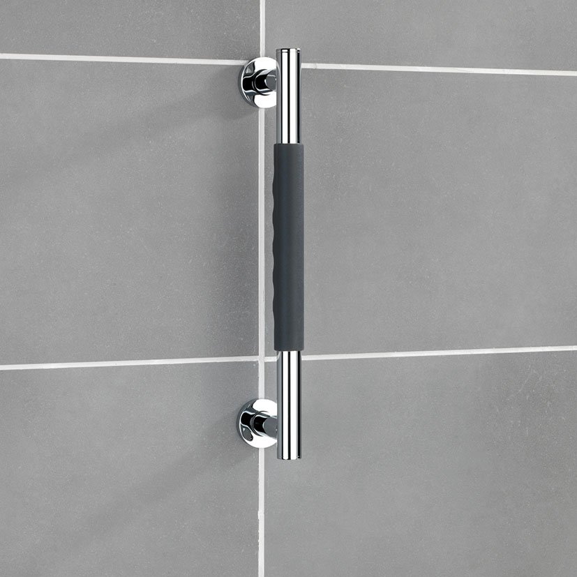 SERIE Secura BARRA Seguridad INOX 40,5 Wenko 5X9X40 5 Cm asidero - Imagen 2