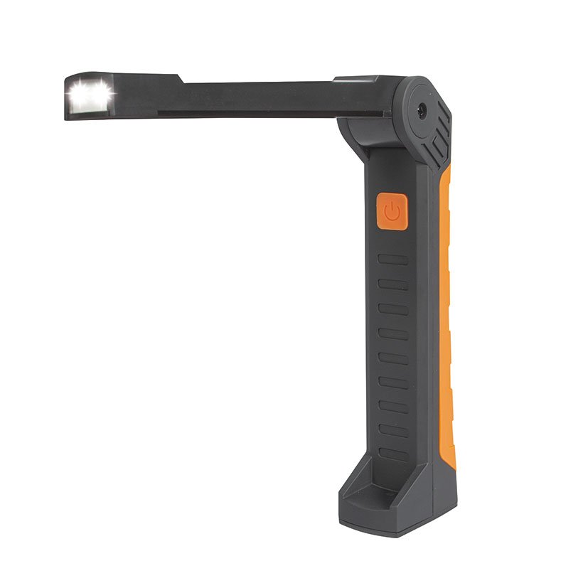 Linterna LED Duolec Bricolight R020 Potencia Máx 5 W Cob 1 W. 400 Lm. Alcance 10 M.dimensiones. 3,4 X 5,8xh.19.7 Cm - Imagen 2