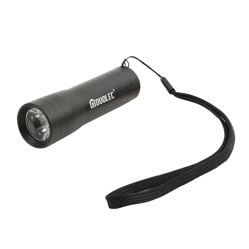Linterna LED Duolec Bricolight R001 Potencia Máx 2 W 100 Lm. Alcance 20 M. Dimensiones 2,9 X 9.6 Cm. Expositor 12 U